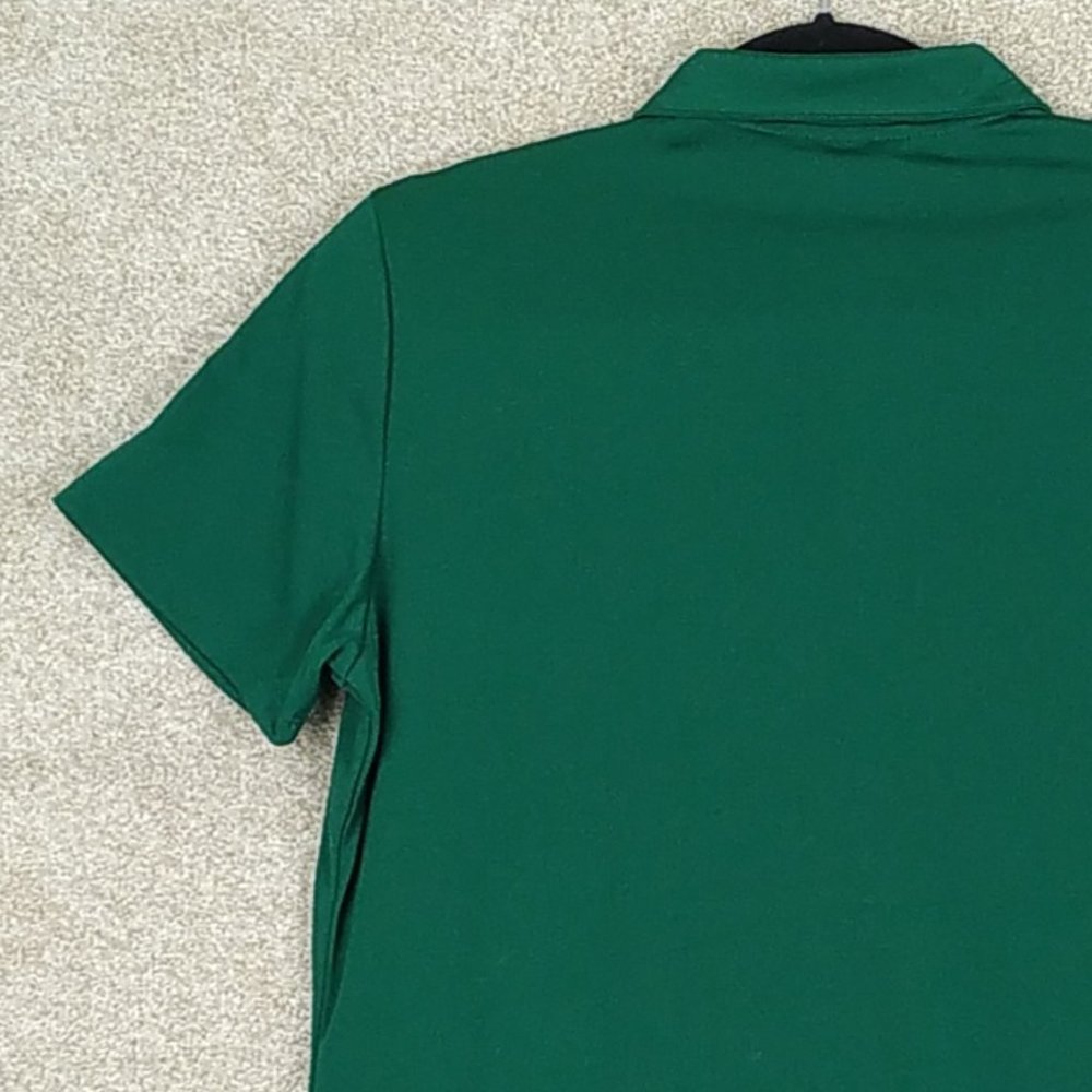 Adidas Golf Ladies Performance Polo Shirt UK Size Large Green Short Sleeve New - Picture 12 of 16